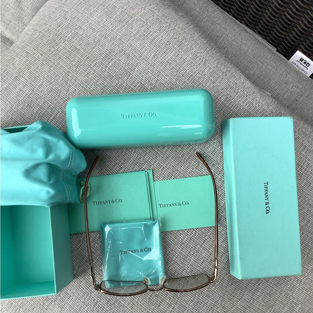 Tiffany & Co. Blue Glasses Case